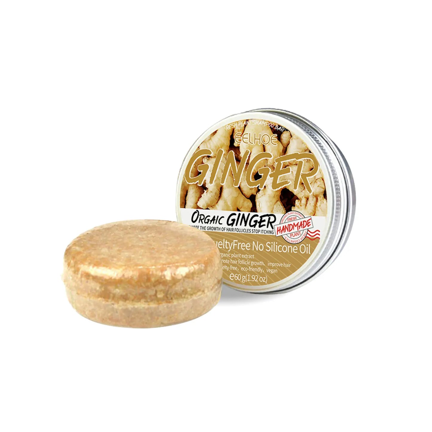 Natural Ginger Shampoo Bar