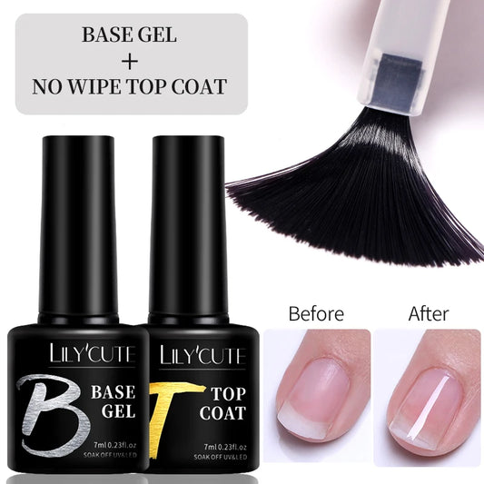 Base Top Coat UV Gel Nail Polish