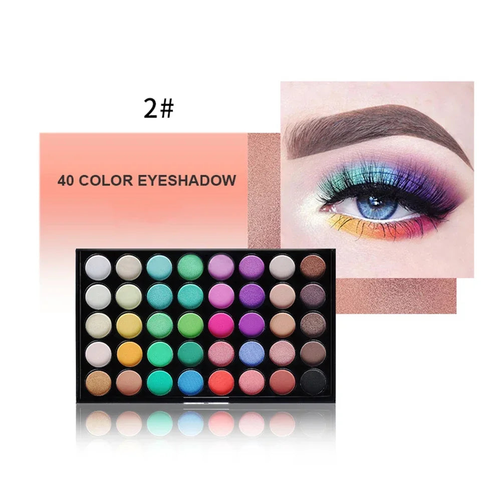 40 Colors Eyeshadow Palette