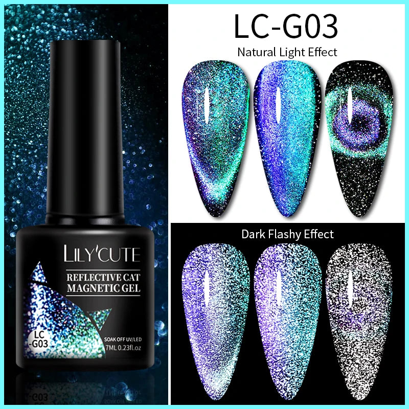 Glitter Gel Liner Nail Polish