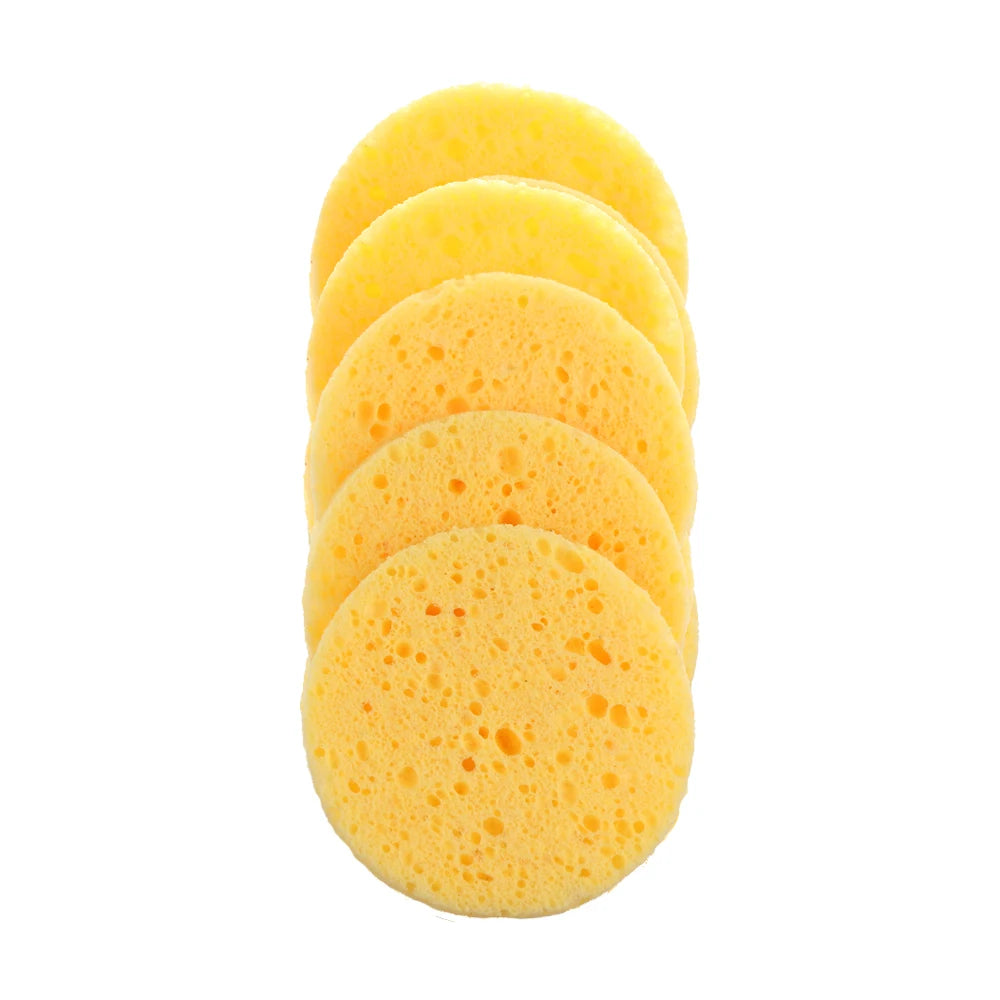 Natural Round Cosmetic Removal Sponge