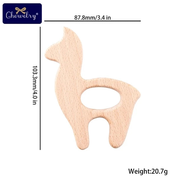 Baby Natural Wood Teething Toy