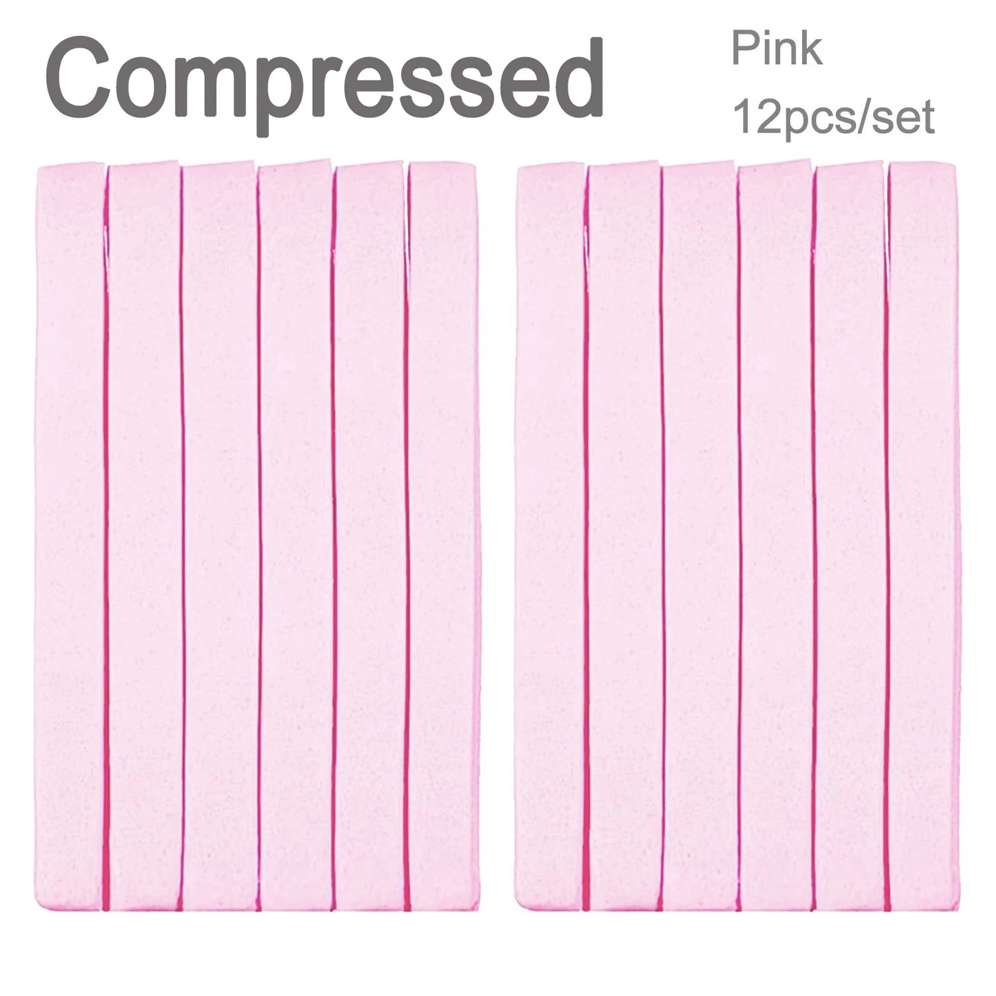 Natural Round Cosmetic Removal Sponge