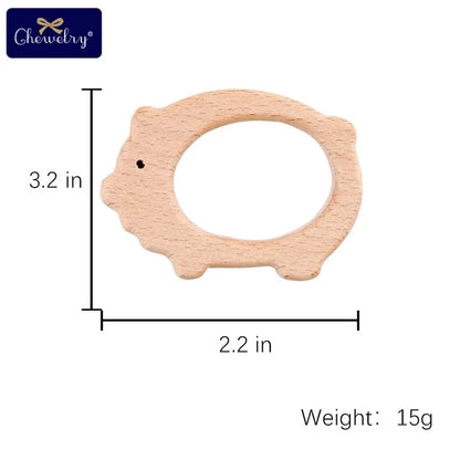 Baby Natural Wood Teething Toy