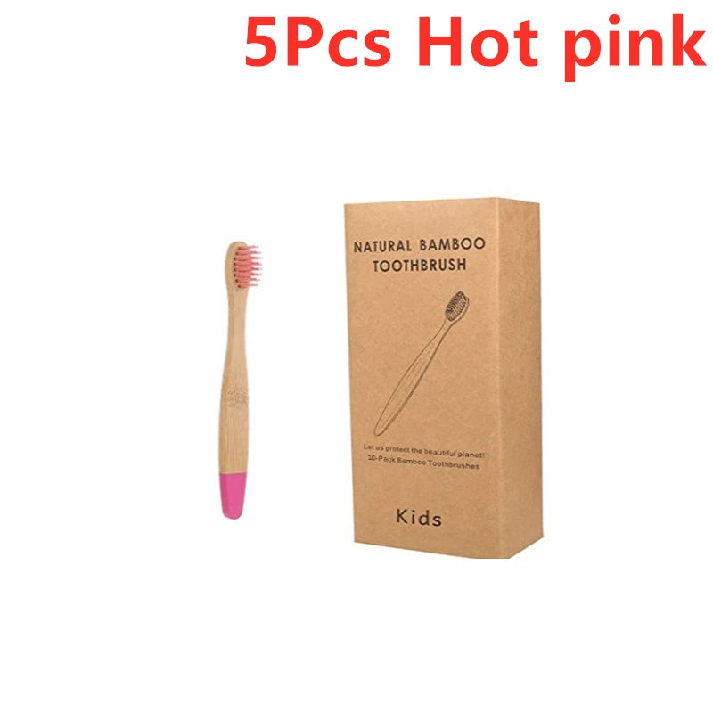 Children’s Cone Shape Bamboo Toothbrush