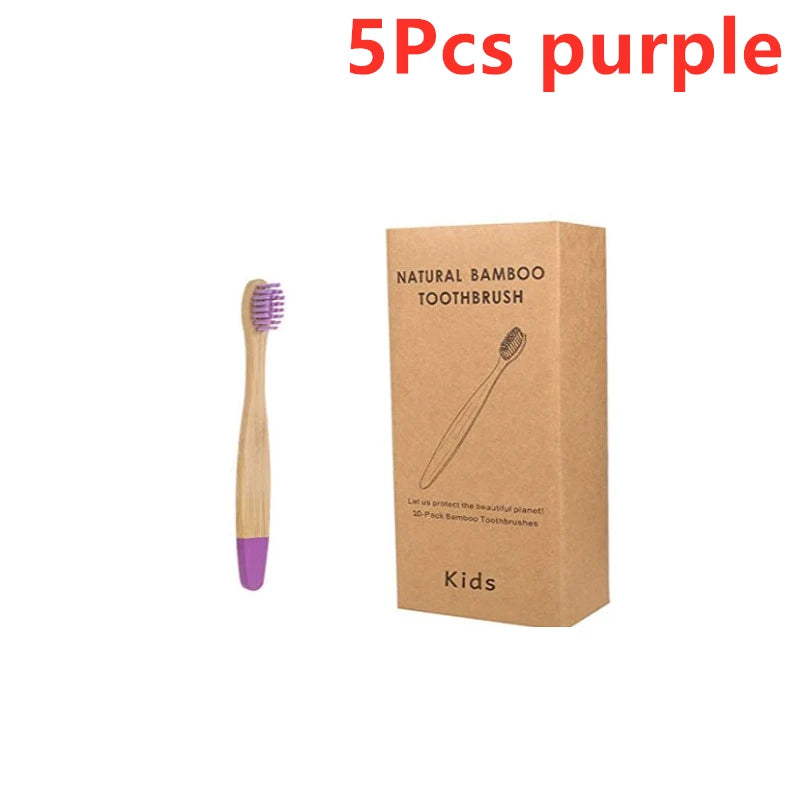 Children’s Cone Shape Bamboo Toothbrush