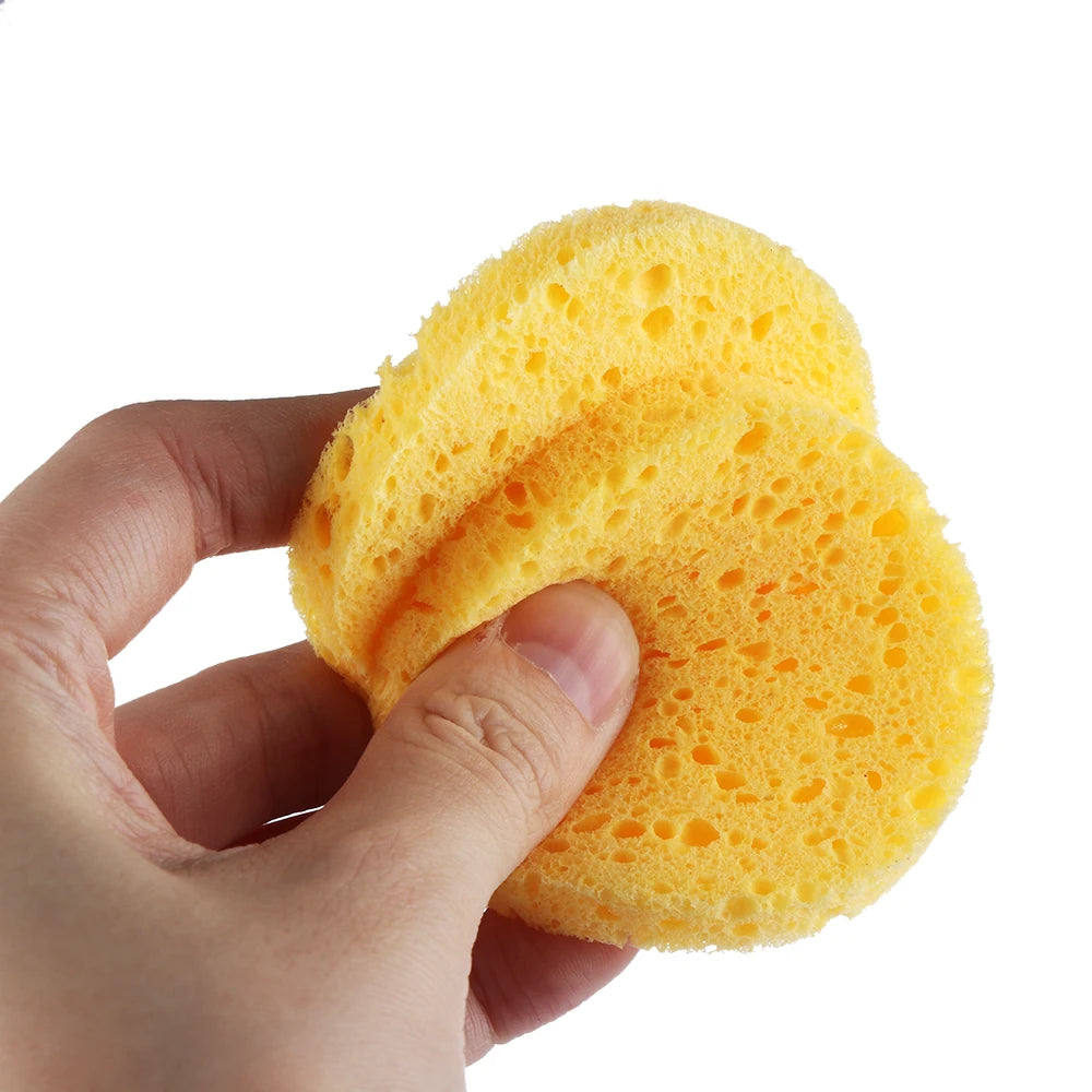 Natural Round Cosmetic Removal Sponge