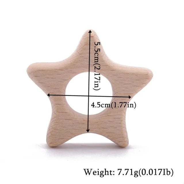 Baby Natural Wood Teething Toy