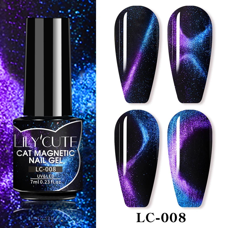 Cat Magnetic Gel Nail Polish