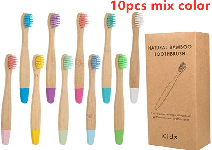 Children’s Cone Shape Bamboo Toothbrush