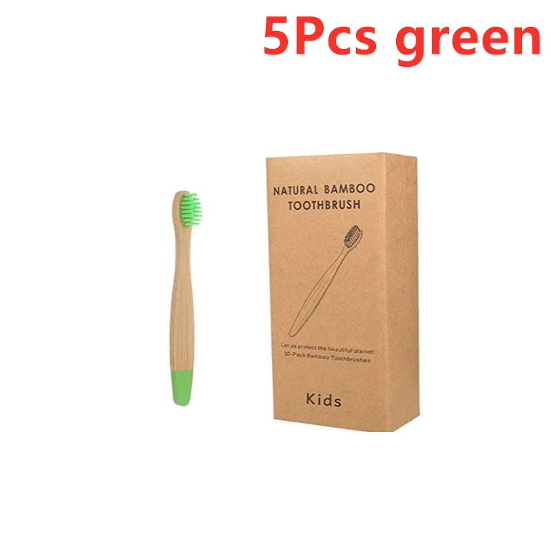 Children’s Cone Shape Bamboo Toothbrush