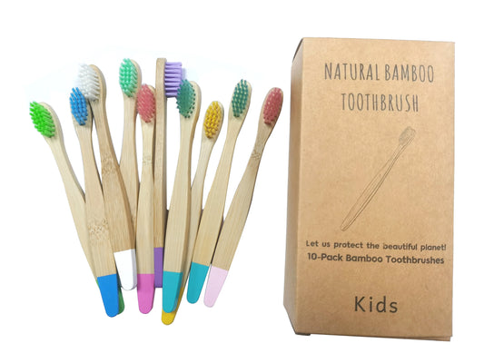 Children’s Cone Shape Bamboo Toothbrush