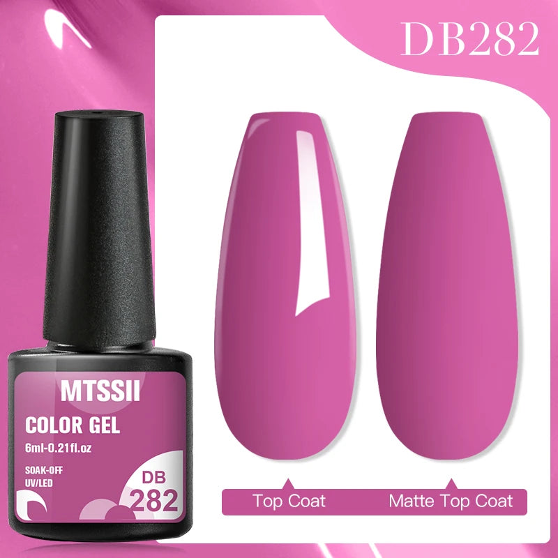 Dried Flower Gel Nail Polish