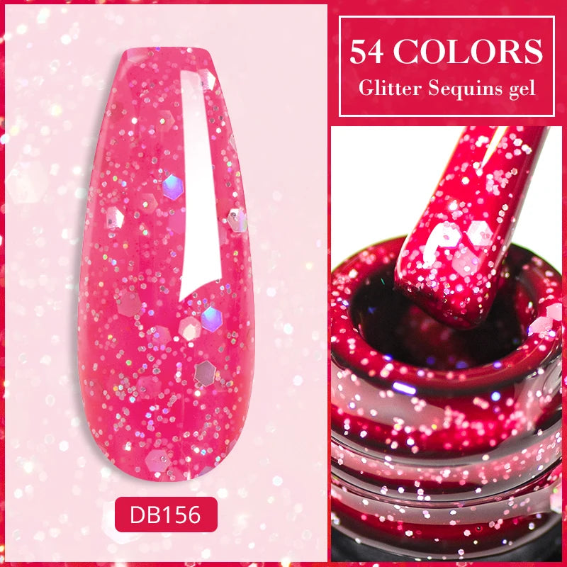 Dried Flower Gel Nail Polish