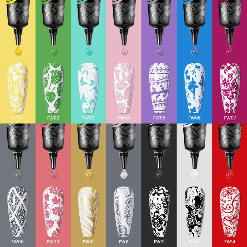 Nail Stamping Gel Polish