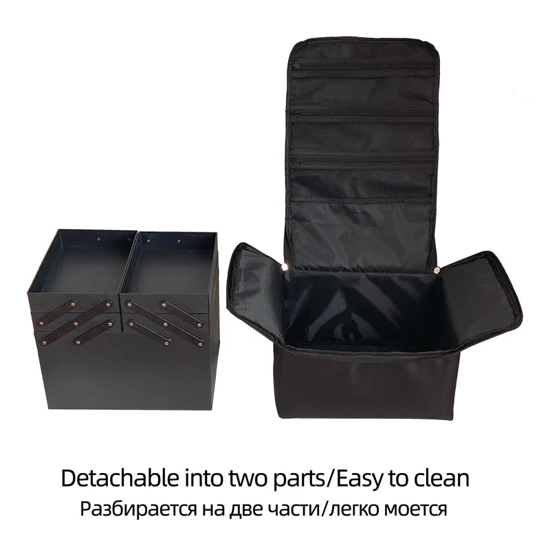 Large Capacity Multi-layer Makeup Storage Bag