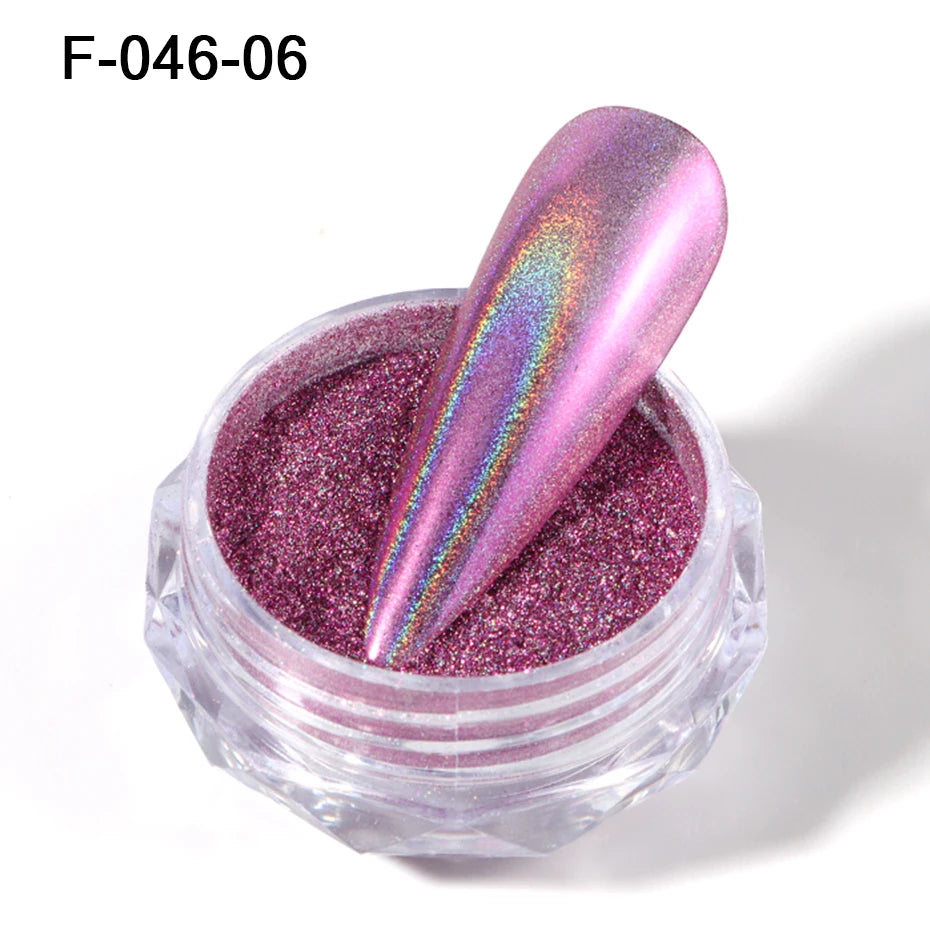 Moonlight Silver Cat Eye Nail Powder