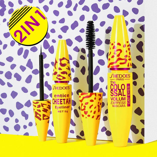 Ultra-Fine 4D Silk Fiber Waterproof Curling Mascara