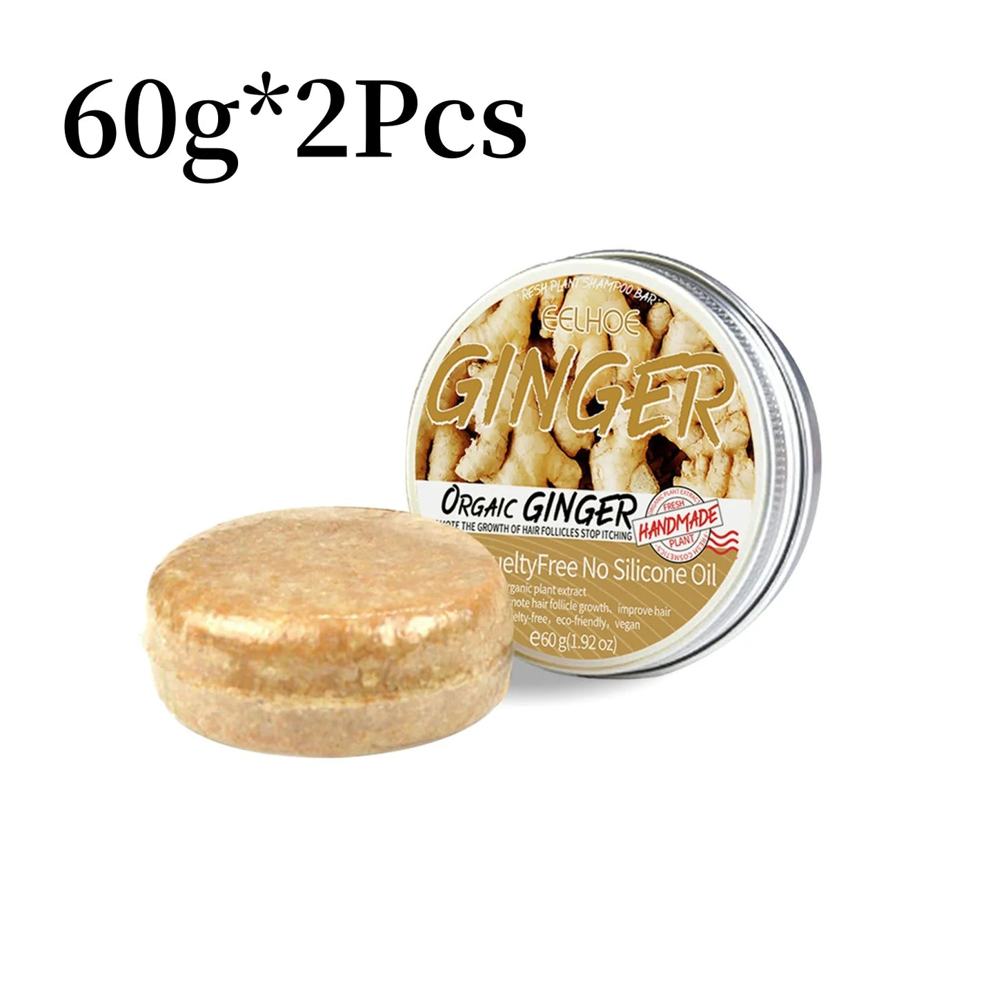 Natural Ginger Shampoo Bar