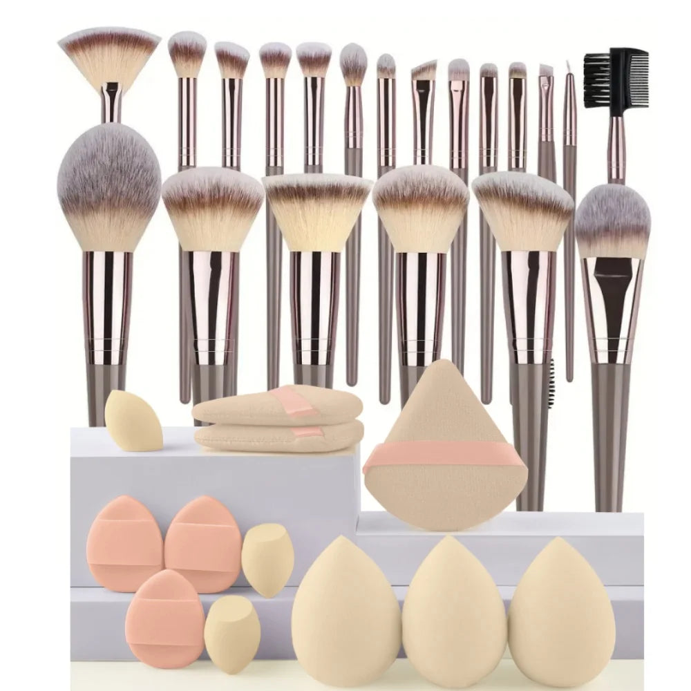 Complete Professional Make Up Brush Set