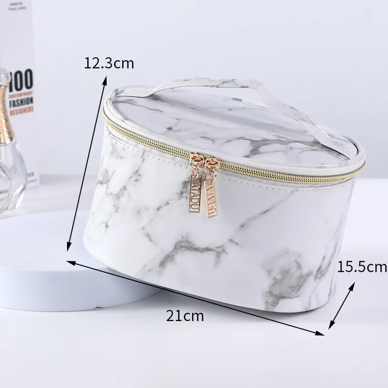 Marble Cosmetic Bag