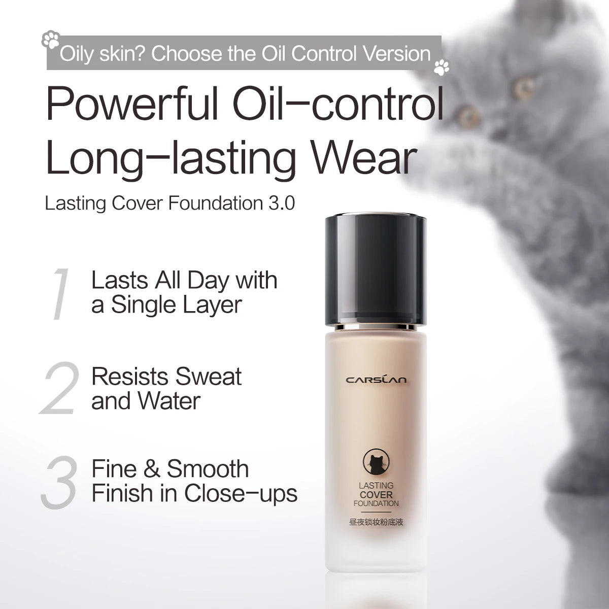 Long-lasting Moisture Matte Liquid Foundation