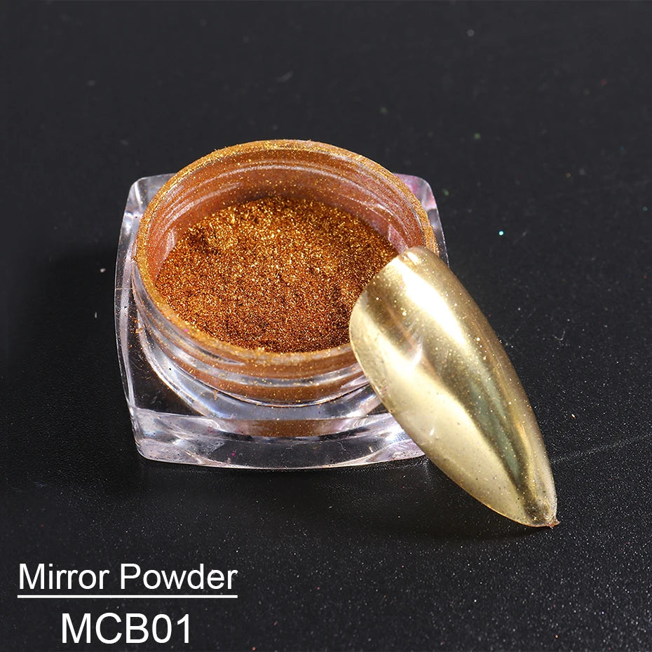 Moonlight Silver Cat Eye Nail Powder