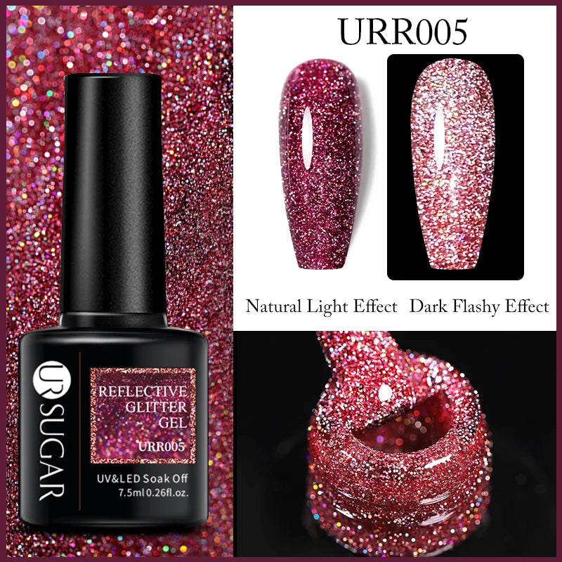 SUGAR Reflective Glitter Nail Gel