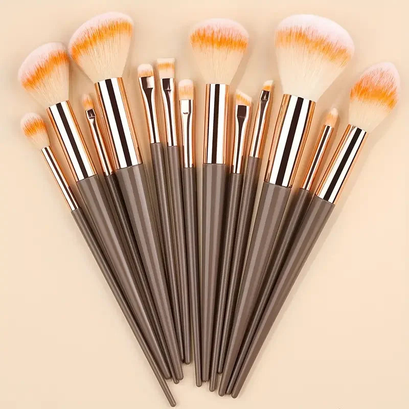 13Pcs Soft Fluffy Makeup Brush Set