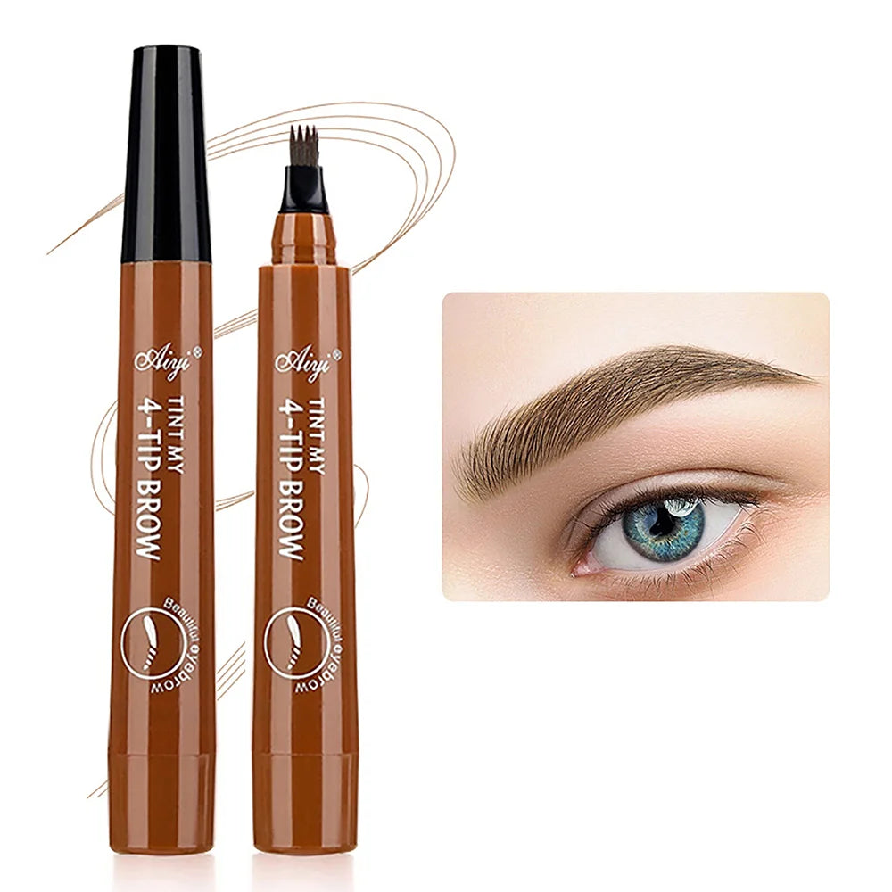 5 Colors Eyebrow Pen Waterproof