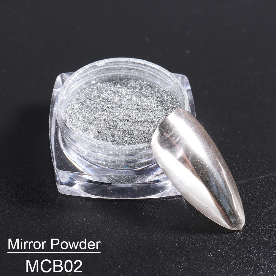 Moonlight Silver Cat Eye Nail Powder