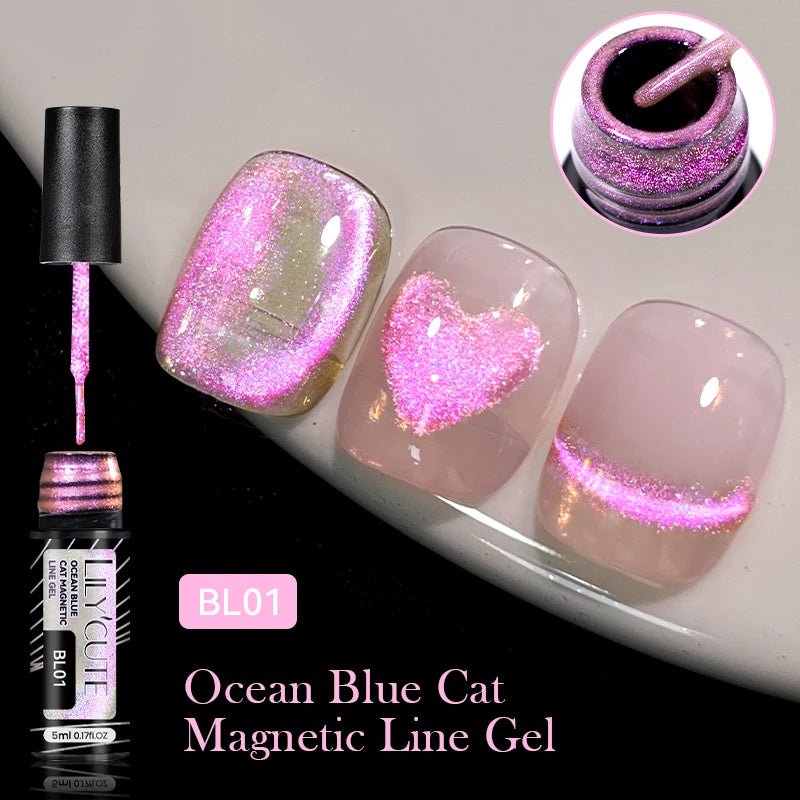 Cat Magnetic Gel Nail Polish