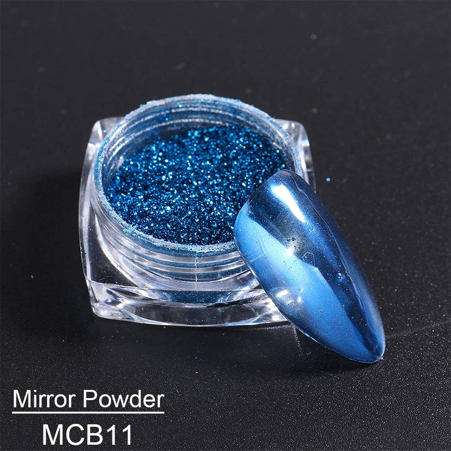 Moonlight Silver Cat Eye Nail Powder