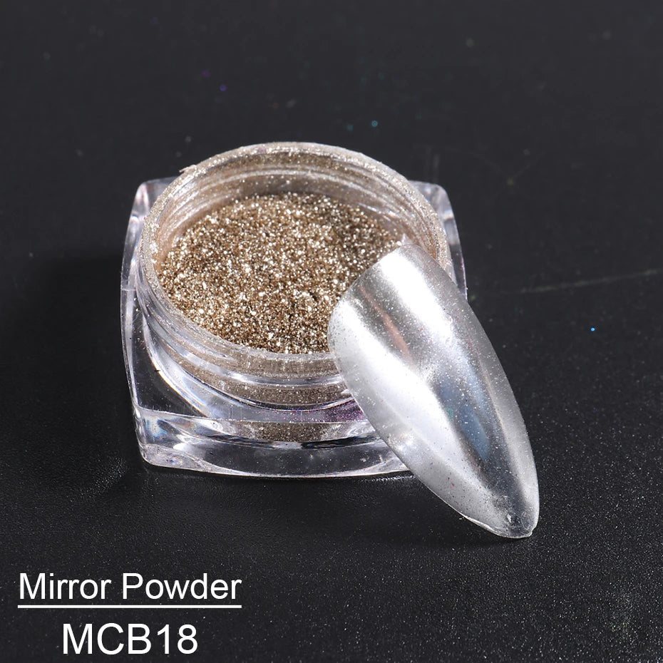 Moonlight Silver Cat Eye Nail Powder