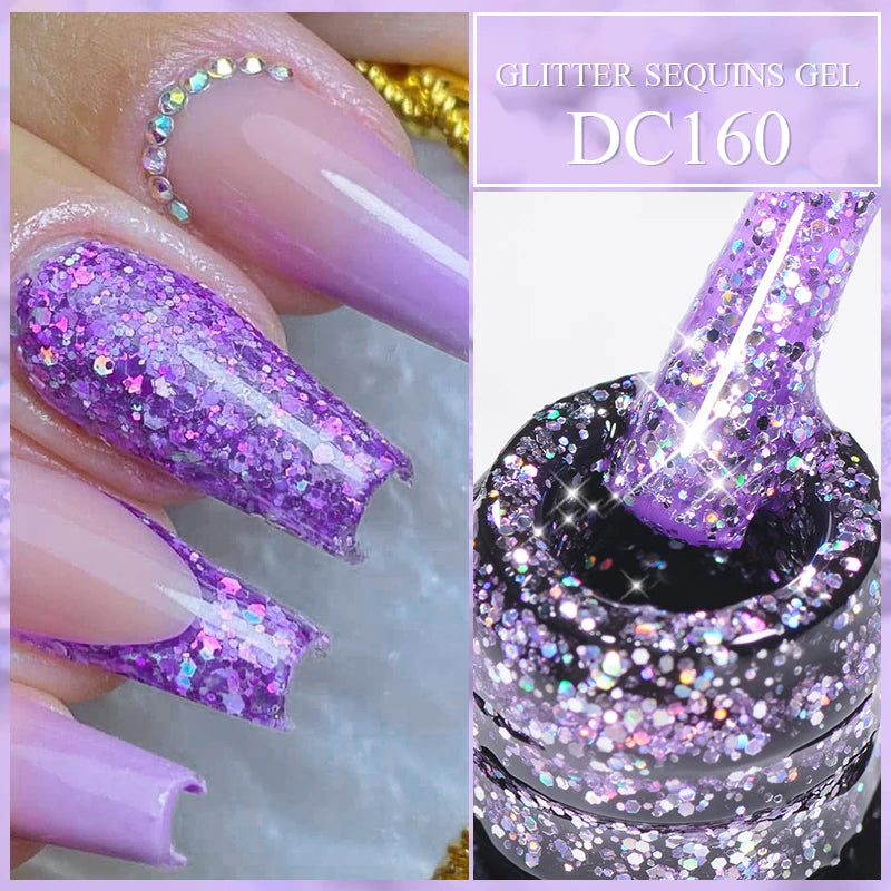 Dried Flower Gel Nail Polish