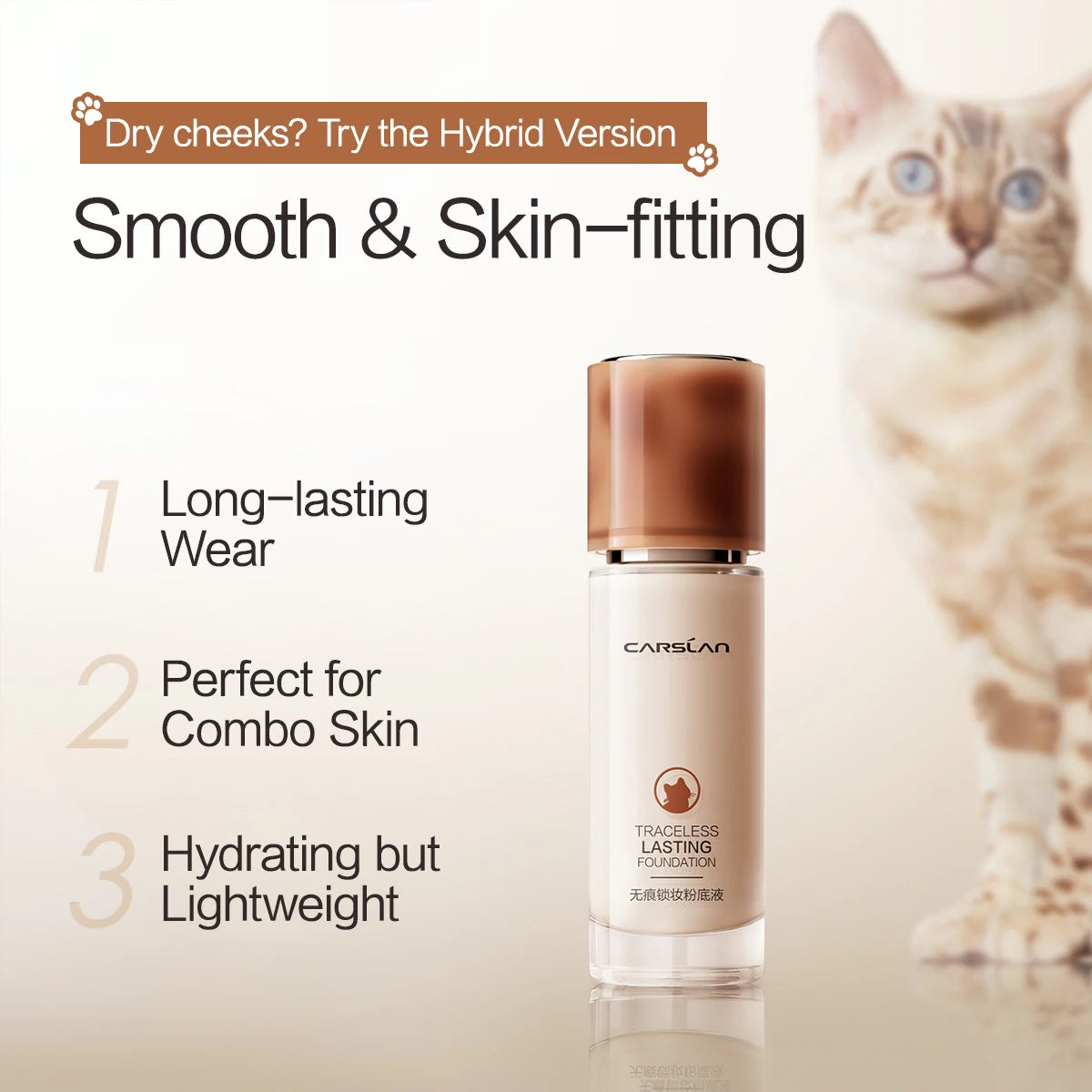 Long-lasting Moisture Matte Liquid Foundation