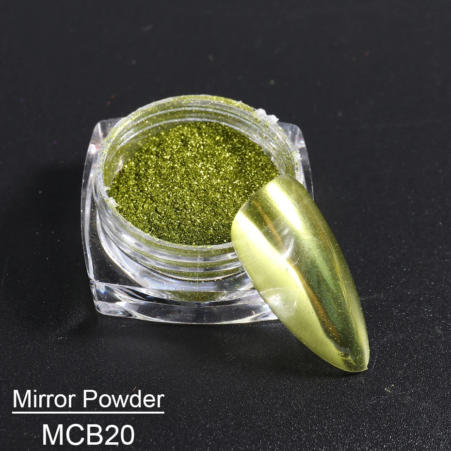 Moonlight Silver Cat Eye Nail Powder