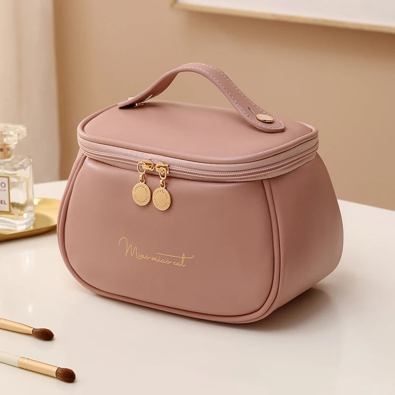 PU Leather Waterproof Cosmetic Bag