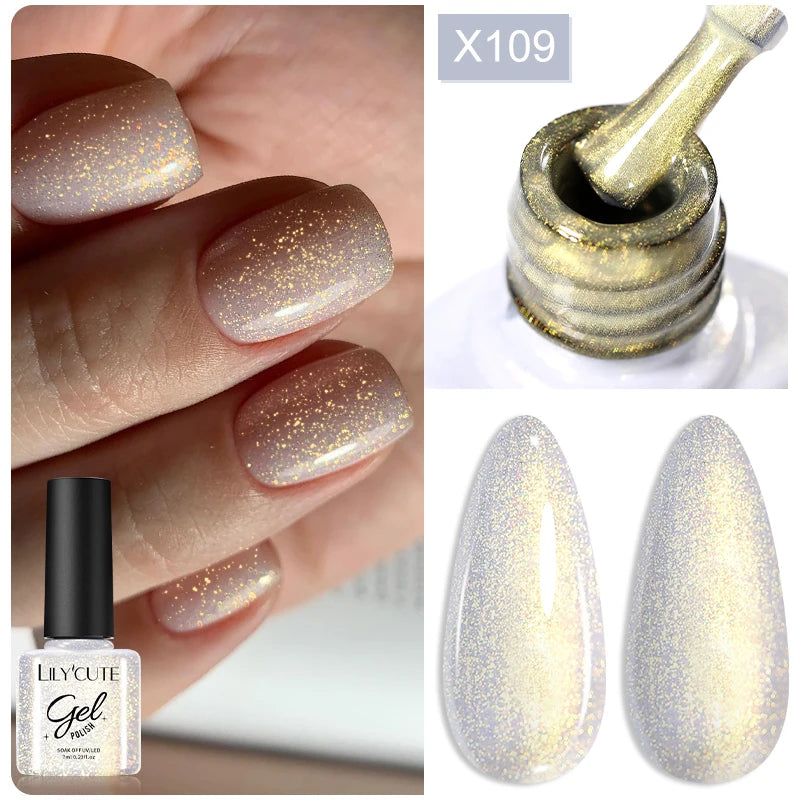 Glitter Gel Liner Nail Polish