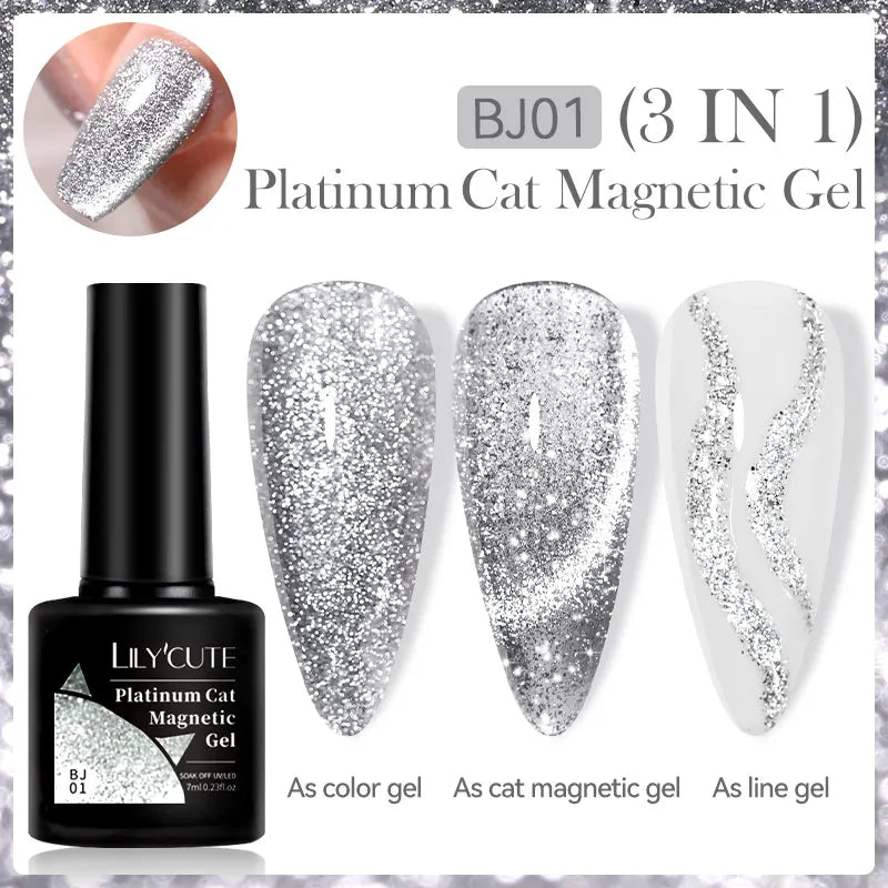 Cat Magnetic Gel Nail Polish