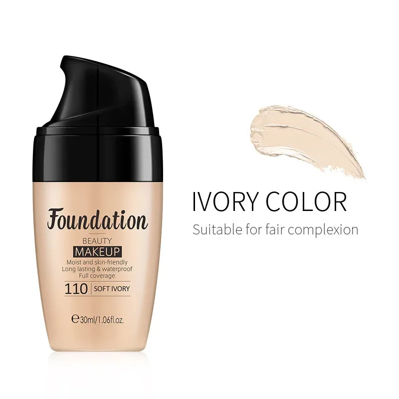 Moisturizing Waterproof Liquid Foundation