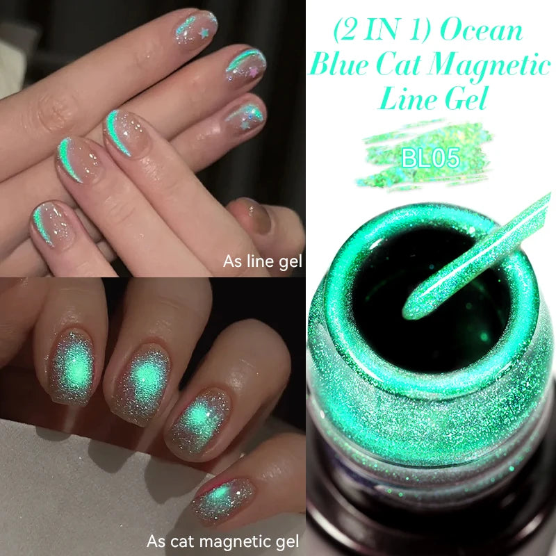 Glitter Gel Liner Nail Polish