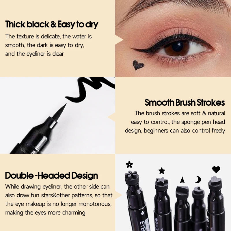 Long Lasting Black Liquid Eyeliner
