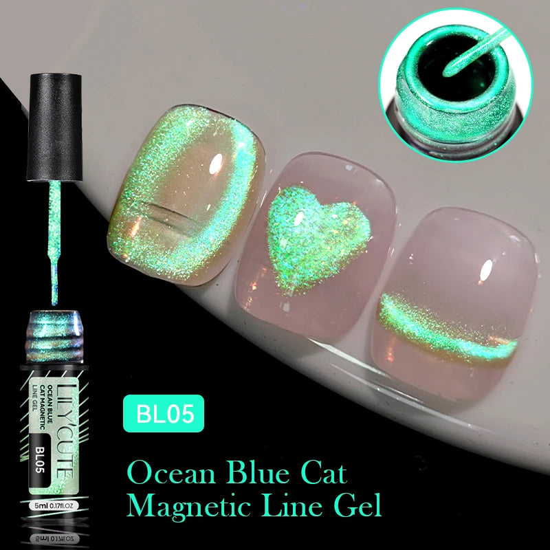 Cat Magnetic Gel Nail Polish