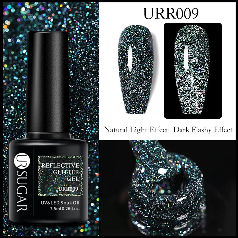 SUGAR Reflective Glitter Nail Gel