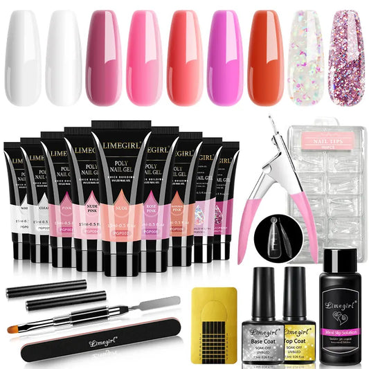 Poly Nail Gel Set