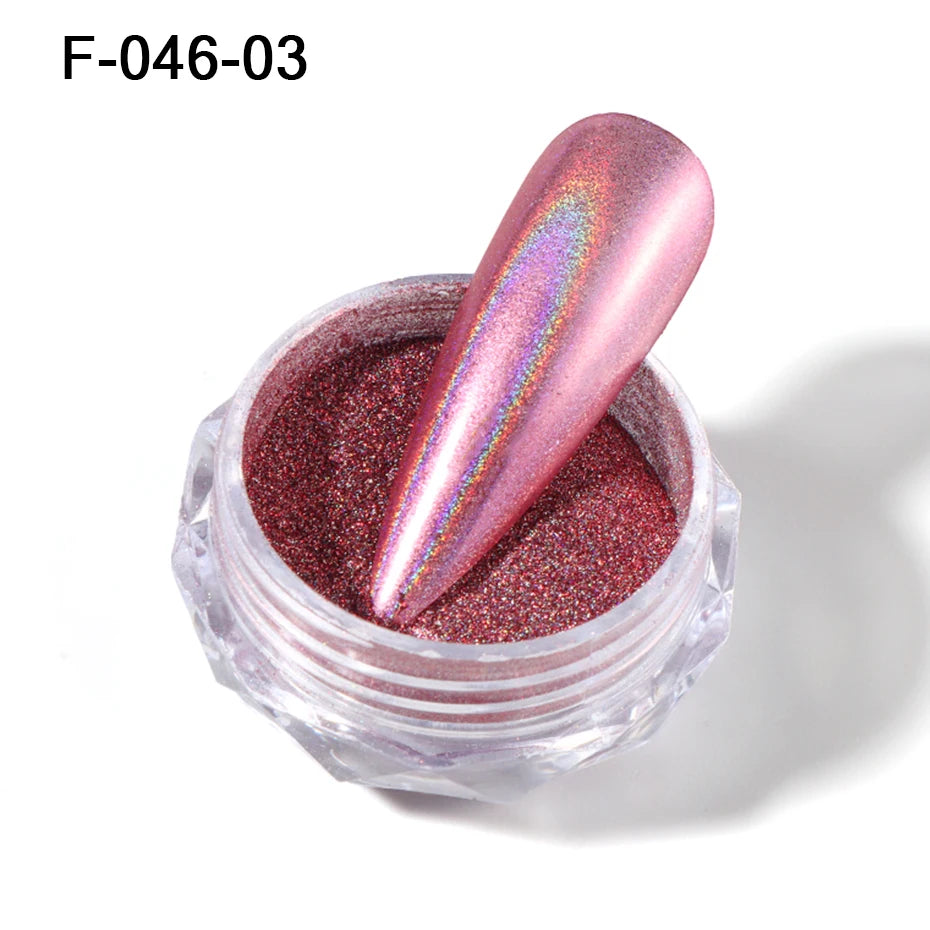 Moonlight Silver Cat Eye Nail Powder