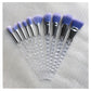 10 Pcs Unicorn Make Up Brush