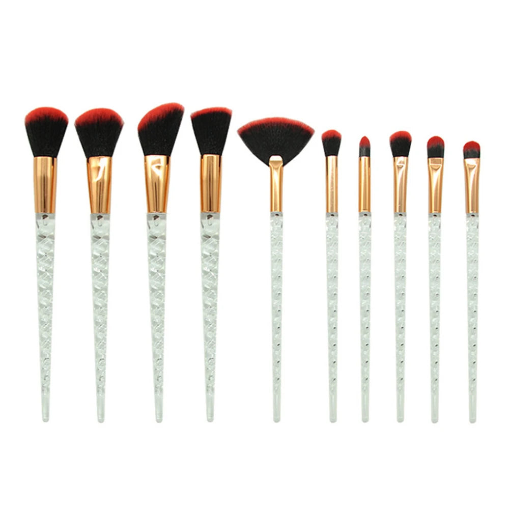 10 Pcs Unicorn Make Up Brush