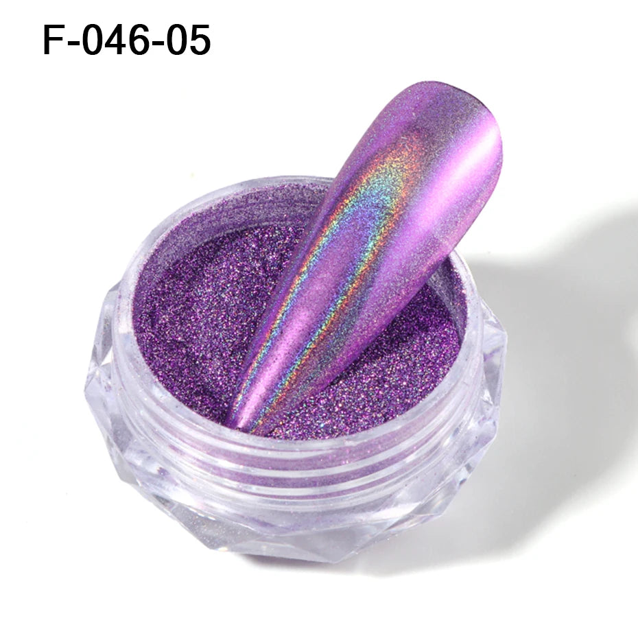 Moonlight Silver Cat Eye Nail Powder